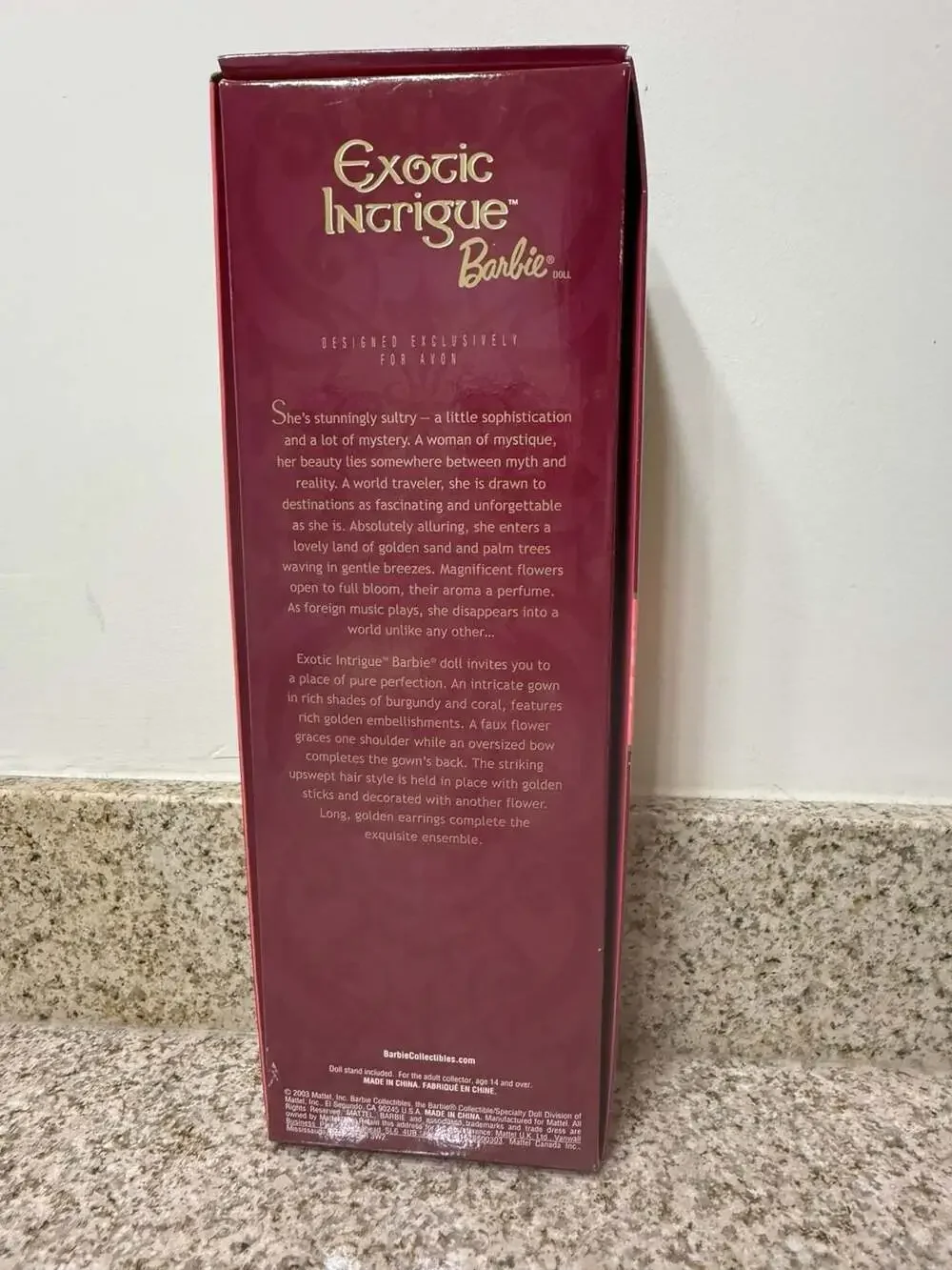 Barbie Exotic Intrigue Collector Edition Doll Avon Exclusive